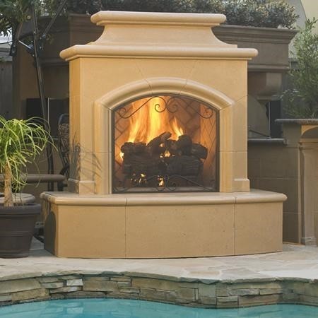 "Mariposa" Fireplace- American Fyre Designs