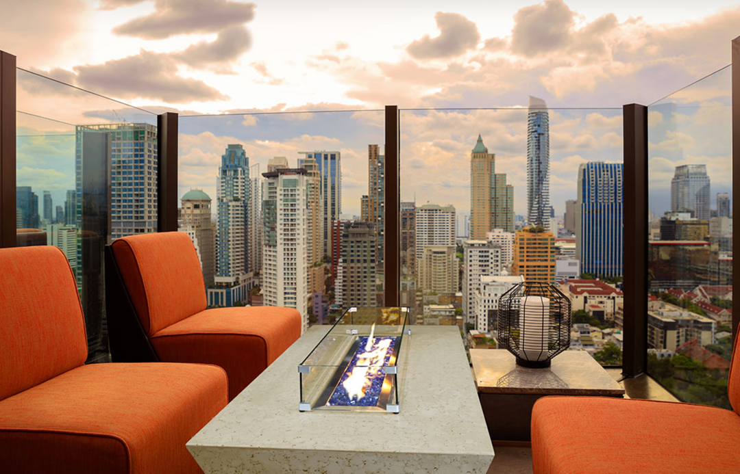 Grand Canyon  – Olympus Rectangular Fire Table 24" High