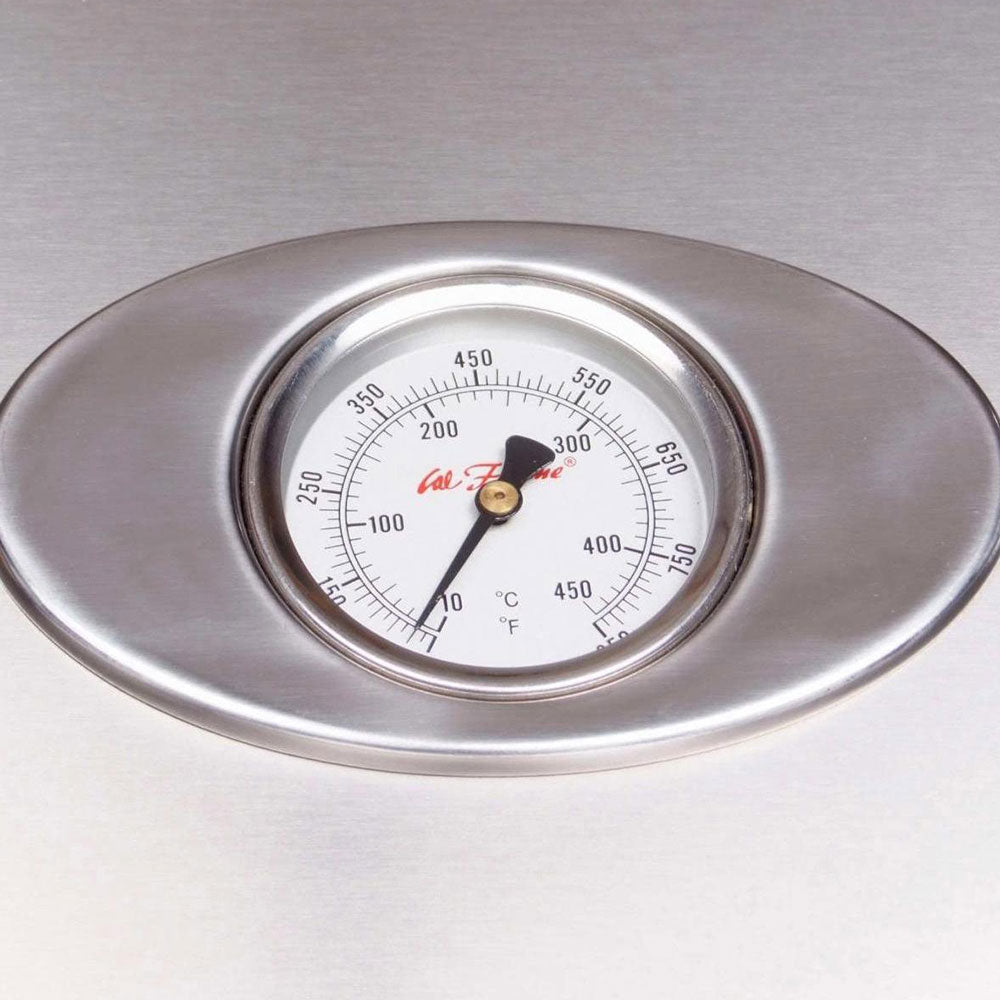 Parrilla de gas propano empotrada de 40 pulgadas y 5 quemadores Cal Flame Serie G