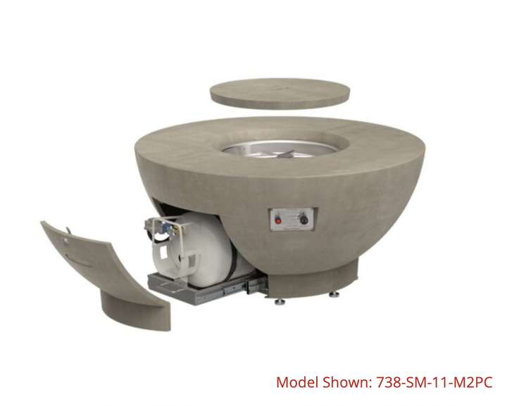 48″ Chat Fire Bowl - American Fyre Designs