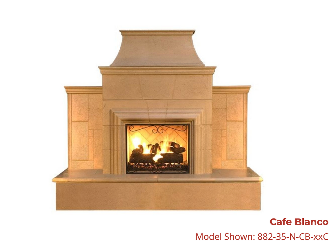 "Grand Cordova" Fireplace- American Fyre Designs