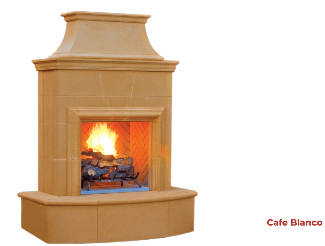 "Petite Cordova" Fireplace- American Fyre Designs