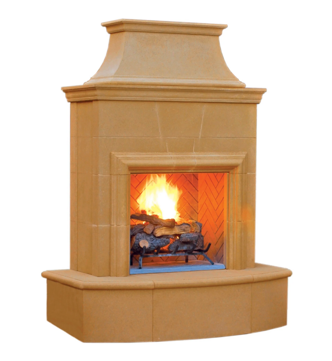 "Petite Cordova" Fireplace- American Fyre Designs