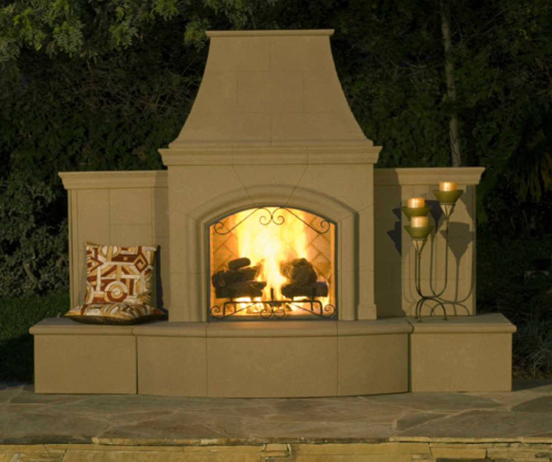 "Grand Phoenix" Fireplace- American Fyre Designs