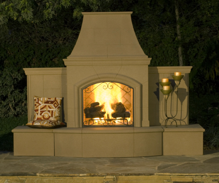 "Grand Phoenix" Fireplace- American Fyre Designs