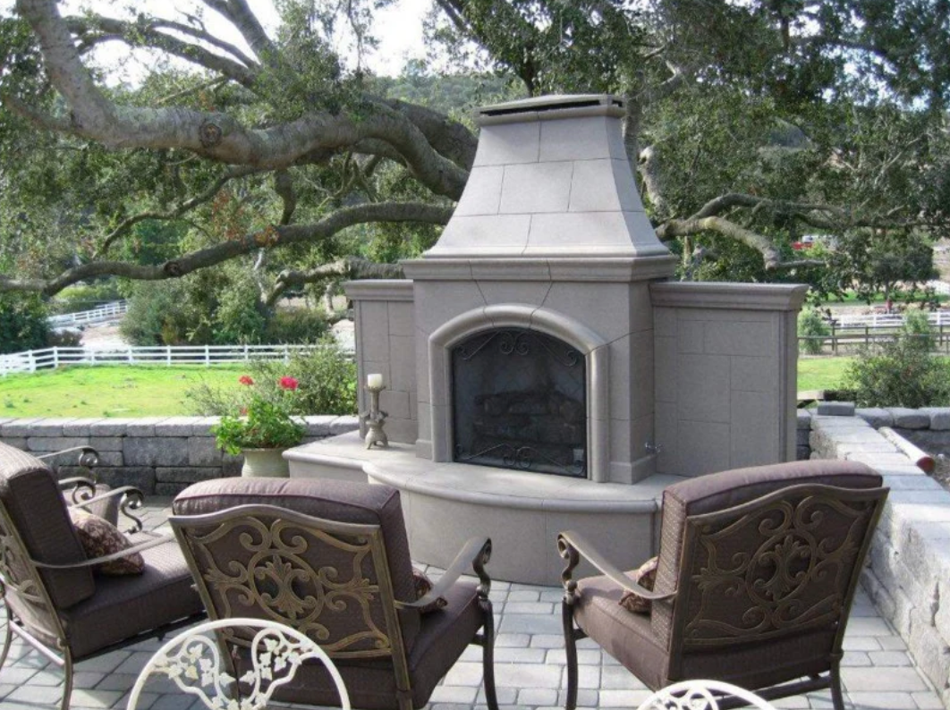 "Grand Phoenix" Fireplace- American Fyre Designs