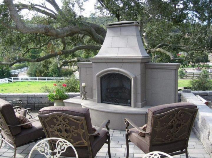 "Grand Phoenix" Fireplace- American Fyre Designs