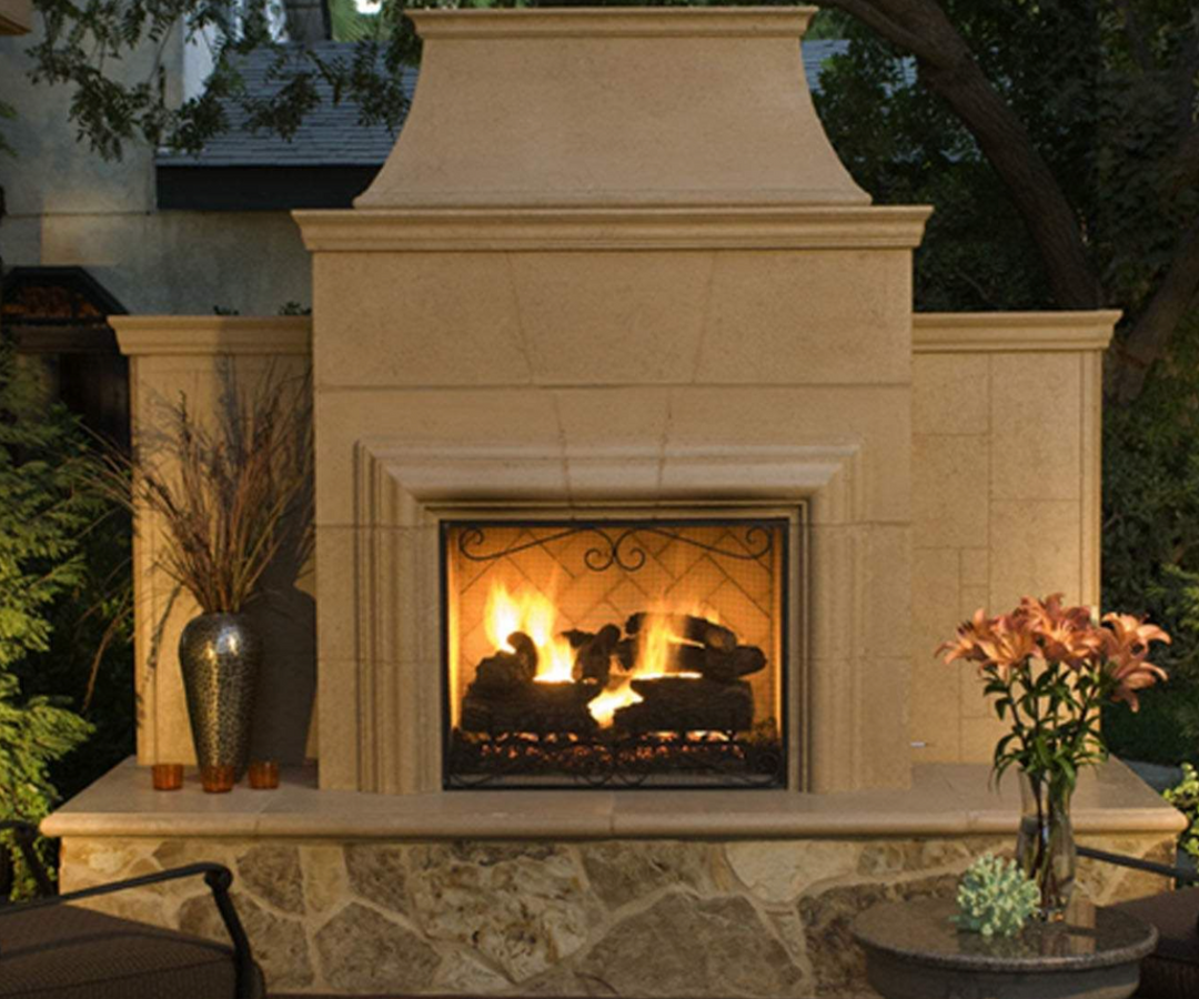 "Grand Cordova" Fireplace- American Fyre Designs
