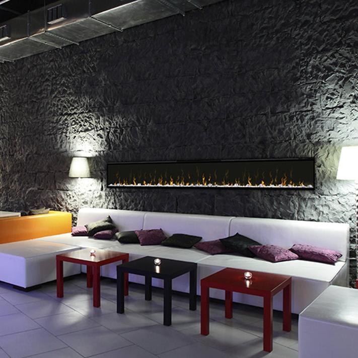 Chimenea eléctrica empotrada lineal Dimplex IgniteXL de 50 a 100 pulgadas