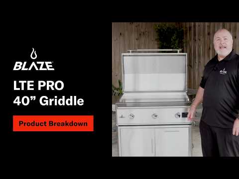 Blaze LTE PRO 40-Inch Built-In Gas Griddle