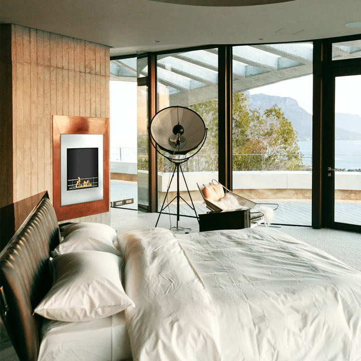 Chimenea de etanol empotrada Bio Flame Xelo de 19 pulgadas