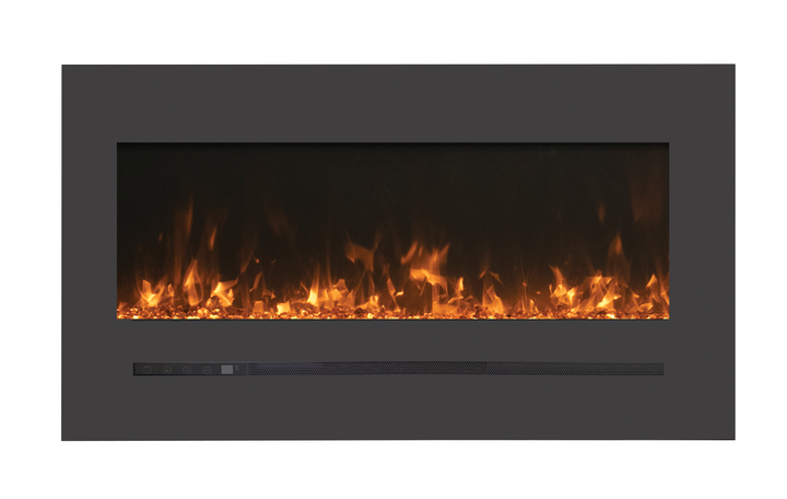 Chimenea eléctrica lineal Sierra Flame WM-FML-STL