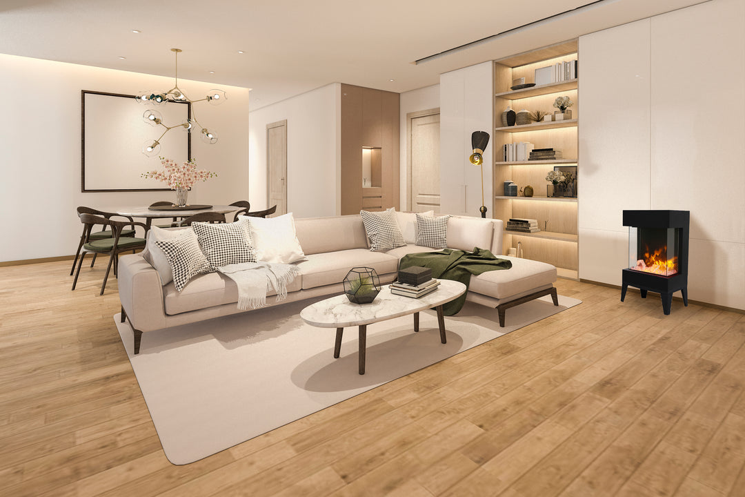 Chimenea eléctrica independiente Amantii Cube 2025WM