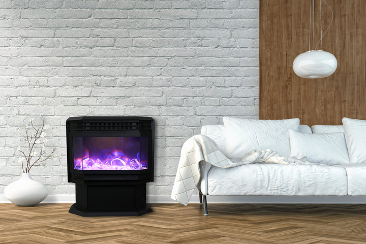 Chimenea eléctrica independiente Sierra Flame FS‐26‐922