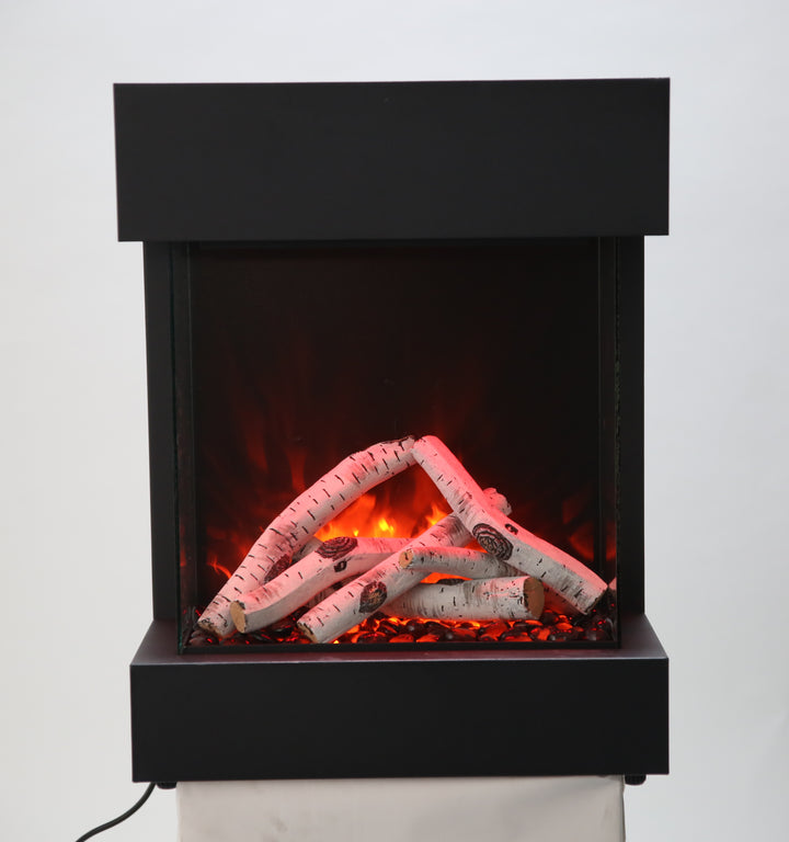 Chimenea eléctrica independiente Amantii Cube 2025WM