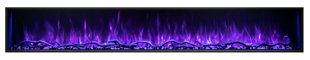 Chimenea eléctrica inteligente Modern Flames "Landscape Pro Slim", tamaños: 44" - 96"