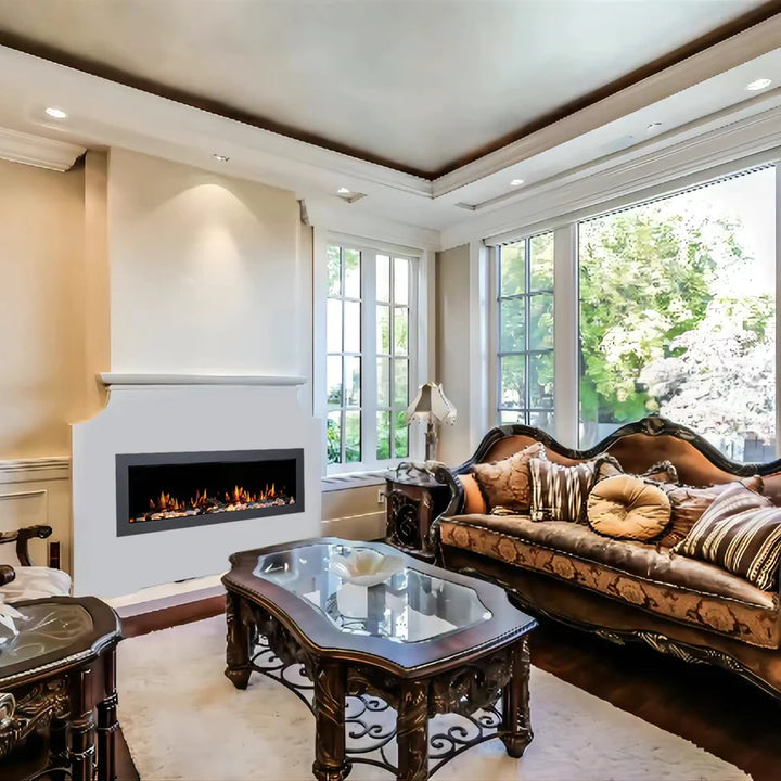 Chimenea eléctrica inteligente de pared Litedeer Latitude II de 68" con aplicación - ZEF68X