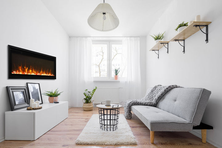 Chimenea eléctrica inteligente Remii WM-SLIM de 55"