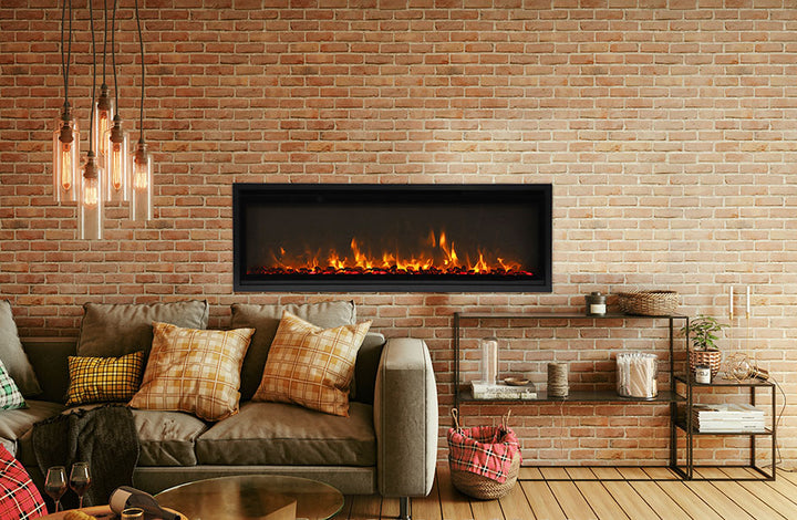 Chimenea eléctrica inteligente Remii WM-SLIM de 45"
