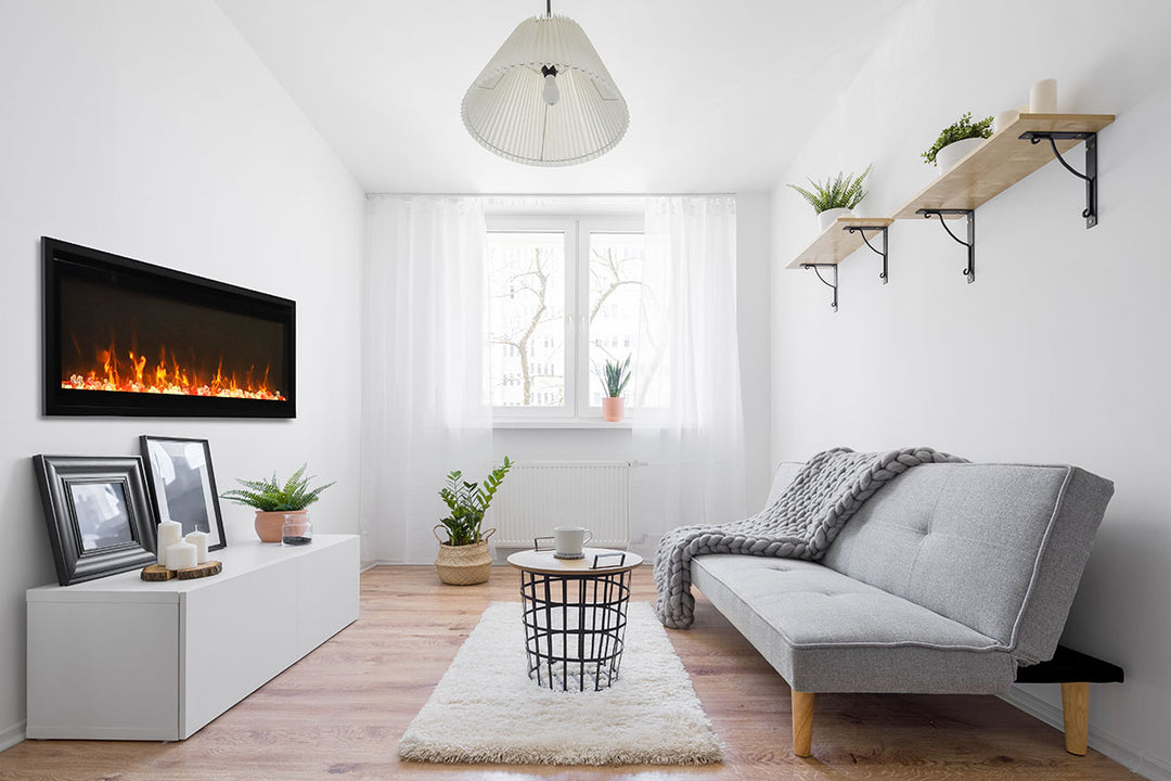 Chimenea eléctrica extradelgada Remii