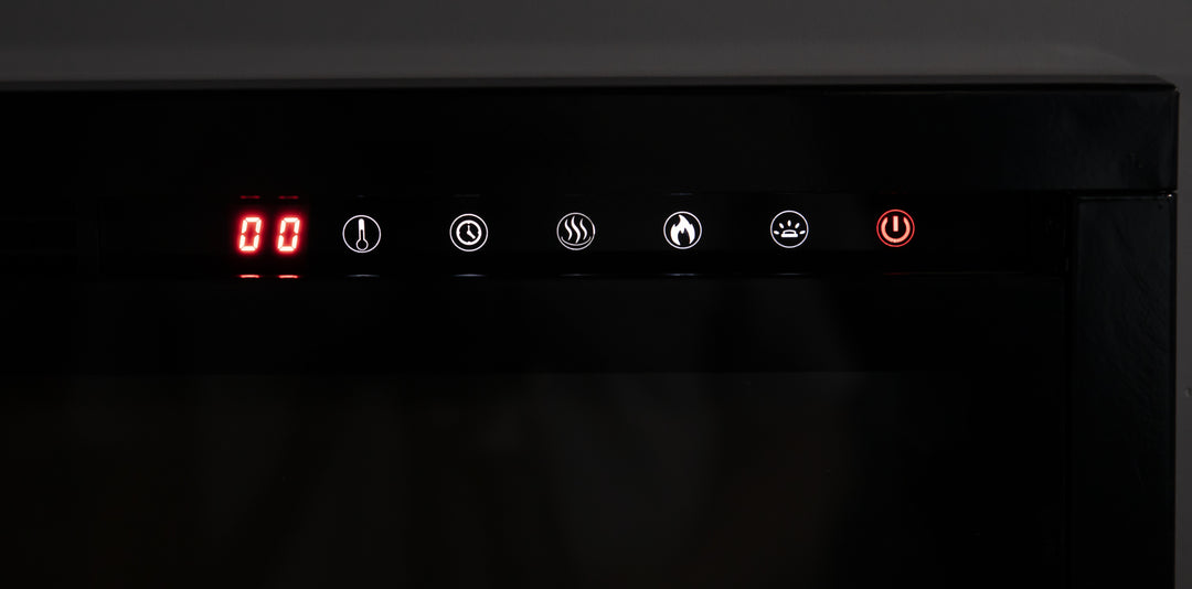 Chimenea eléctrica empotrada/de pared Spectrum Slimline de Modern Flames, tamaños: 50"-100"