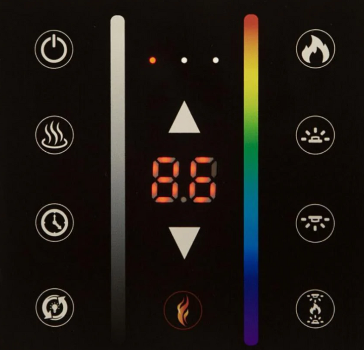 Chimenea eléctrica inteligente Modern Flames "Landscape Pro Slim", tamaños: 44" - 96"