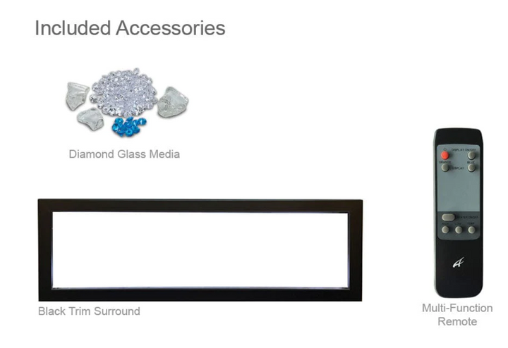 Amantii Panorama BI Slim Chimenea eléctrica inteligente