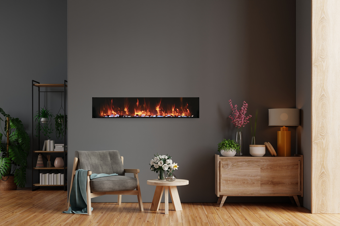Chimenea eléctrica extradelgada Remii