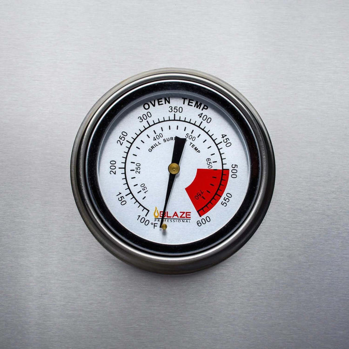 Parrilla de gas independiente Blaze Professional LUX de 44 pulgadas y 4 quemadores con quemador infrarrojo trasero - BLZ-4PRO-NG/LP