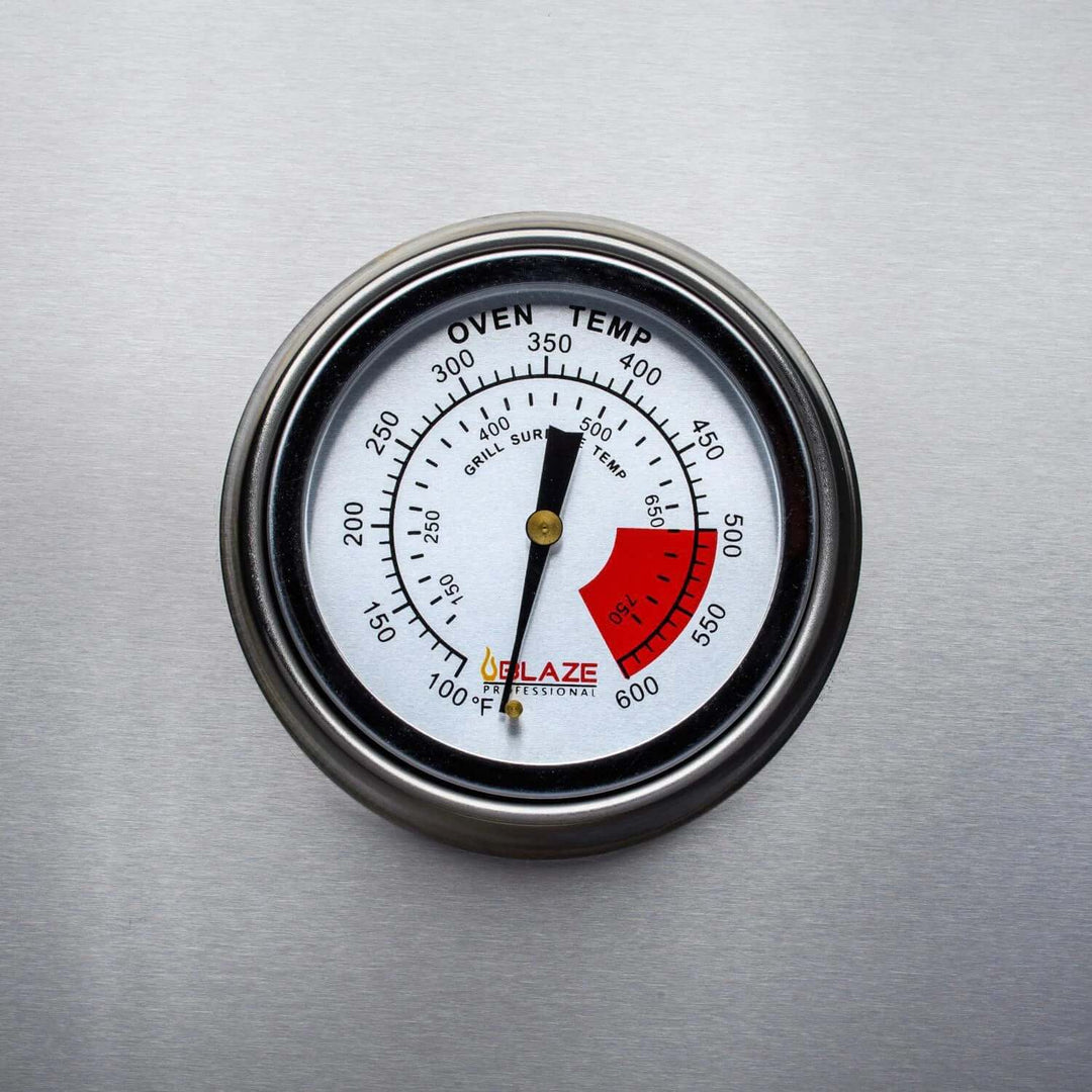 Parrilla empotrada Blaze Professional LUX de 34 pulgadas y 3 quemadores con quemador infrarrojo trasero - BLZ-3PRO-NG/LP