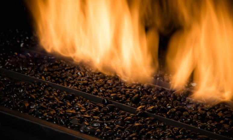 Chimenea lineal Sierra Flame Newcomb de 36" con ventilación directa