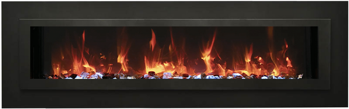 Chimenea eléctrica lineal Sierra Flame WM-FML-STL