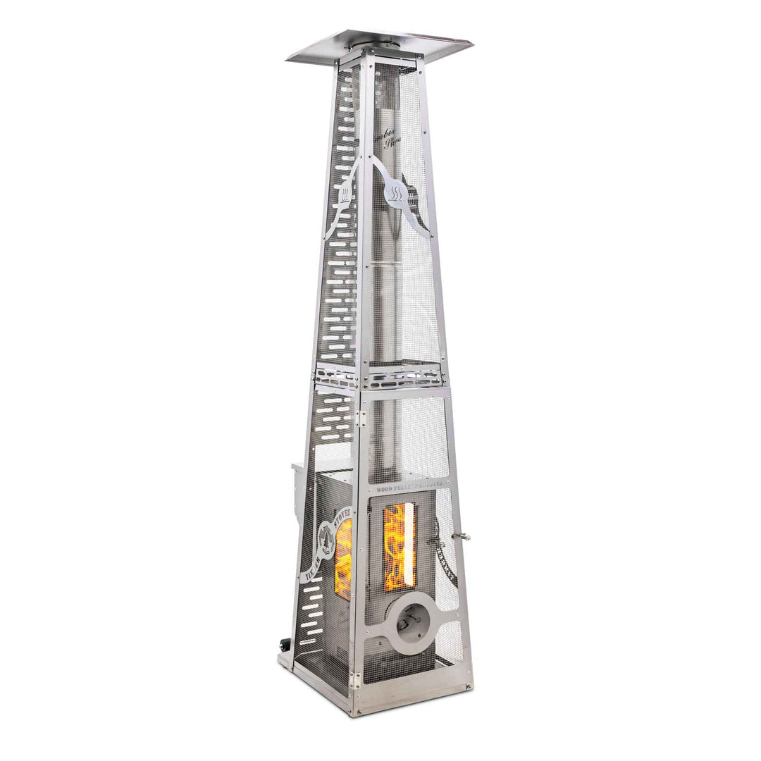 Big Timber Outdoor Fireplace and Heater