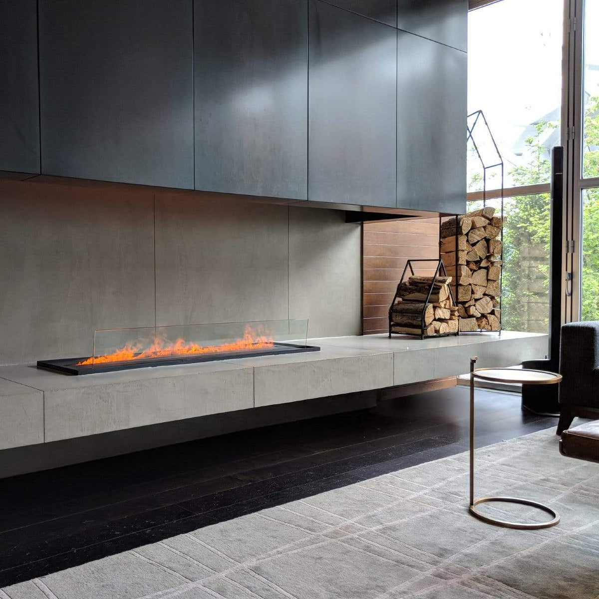 Dimplex 100-Inch Ignite Evolve Built-in Linear Electric Fireplace ...