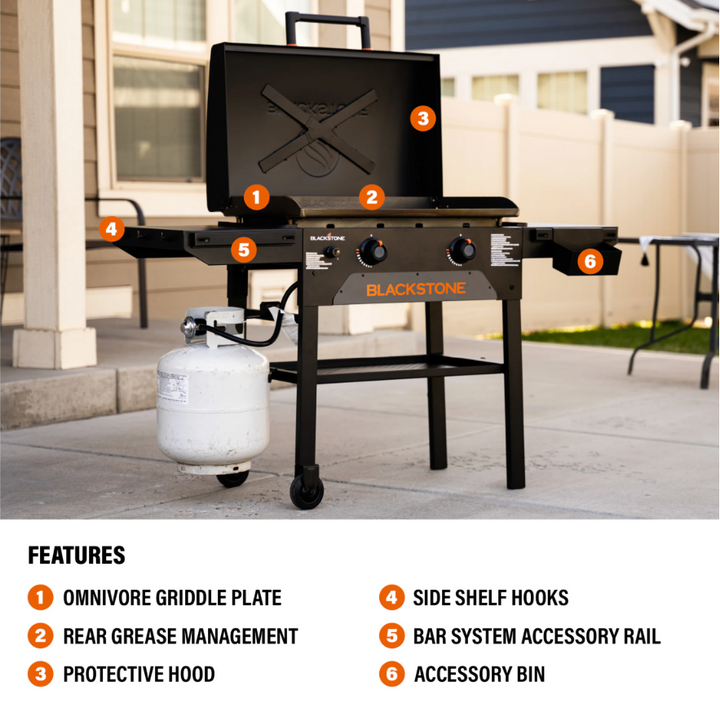 Blackstone Original 28" Griddle with Hood