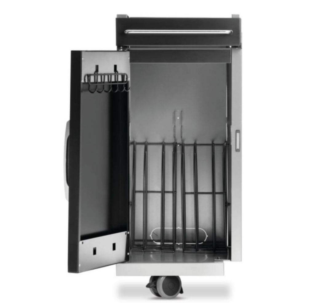 Napoleon Rogue® PRO Under Grill Storage Cart (Gloss Black) - 1 Cart