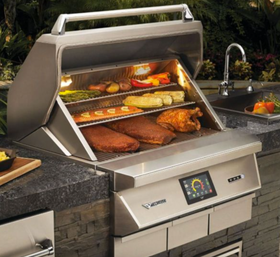 Twin Eagles 36" Pellet Grill w/ Rotisserie - Built-In