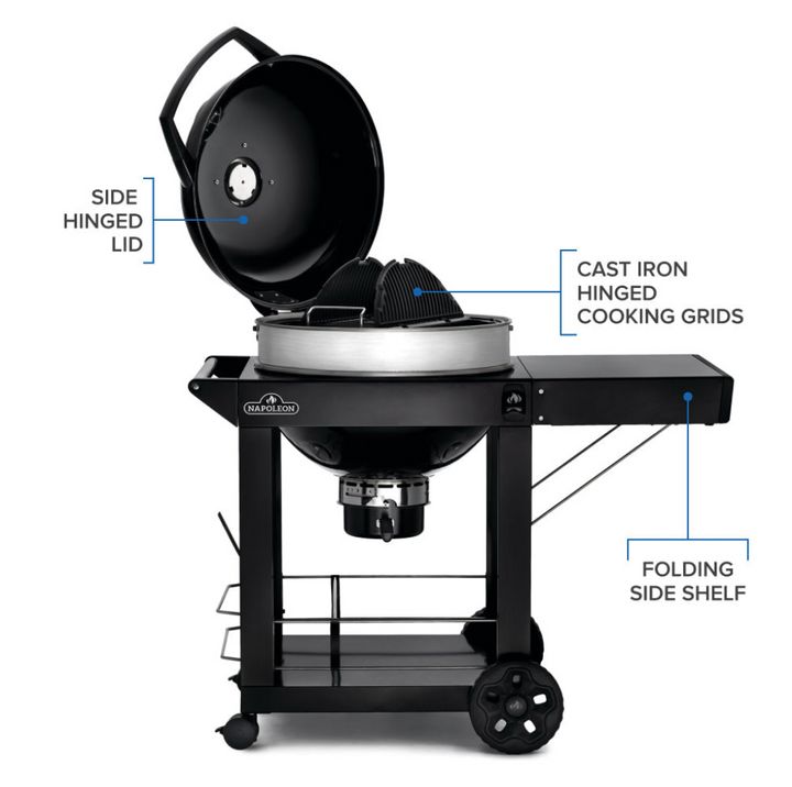 Napoleon Professional 22" Kettle Grill with Cart