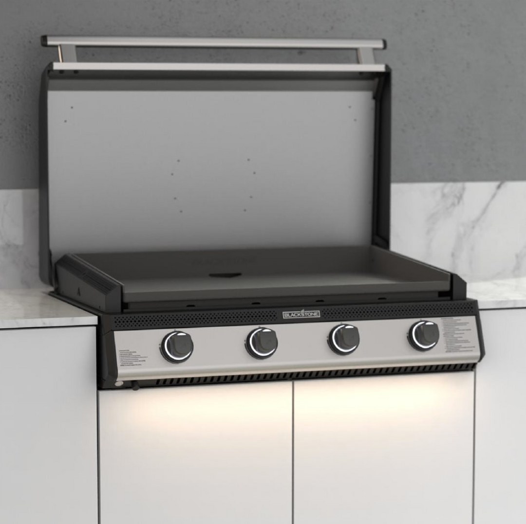 Blackstone 36” Drop-In SS Griddle with Hood - Propane Ready