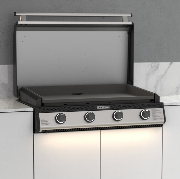 Blackstone 36” Drop-In SS Griddle with Hood - Propane Ready