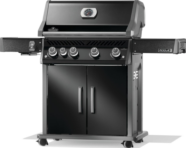 Napoleon Rogue® PRO 525 with Premium Black Finish & Infrared Side Burner