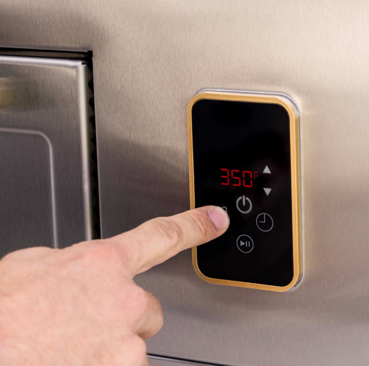 Blackstone 36” Griddle Air Fryer Combo with Dual Side Tables and Storage