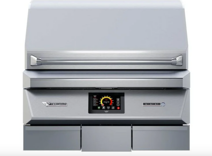 Twin Eagles 36" Pellet Grill w/ Rotisserie - Built-In