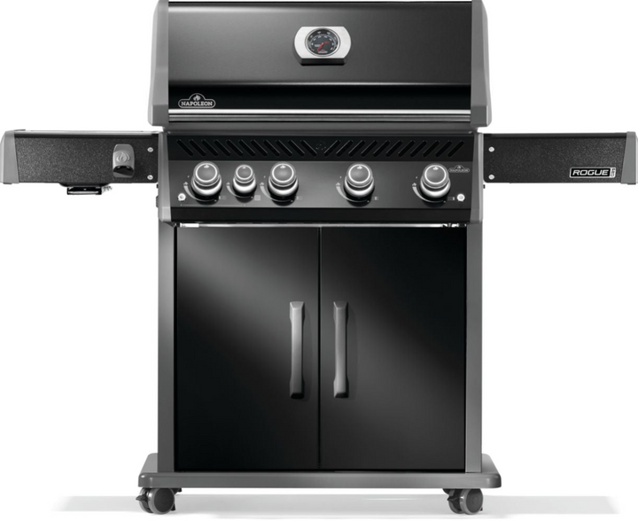 Napoleon Rogue® PRO 525 with Premium Black Finish & Infrared Side Burner