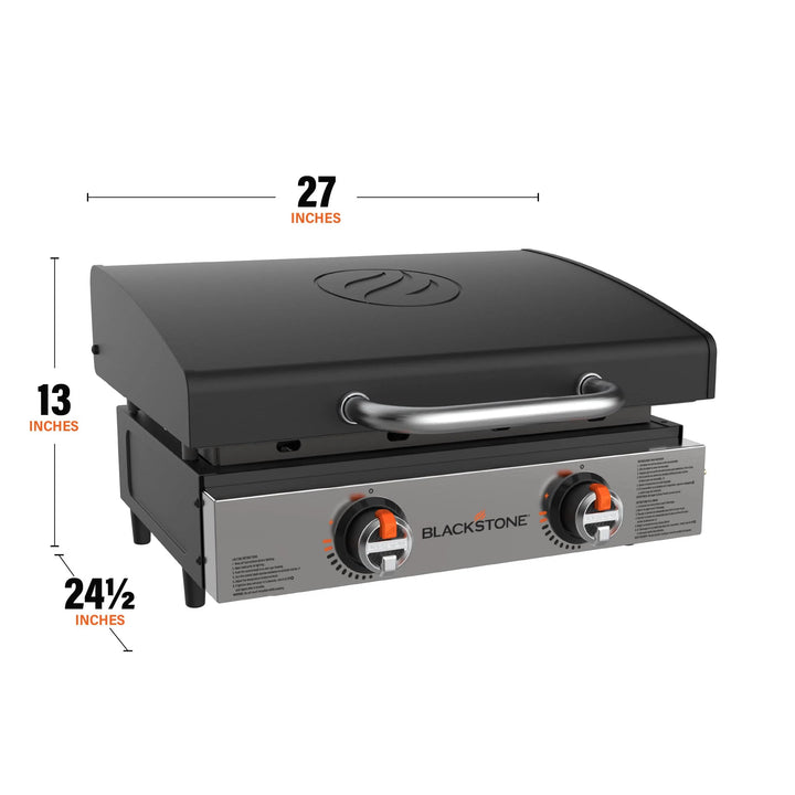 Blackstone 22" Omnivore Stainless Front Panel Tabletop Griddle