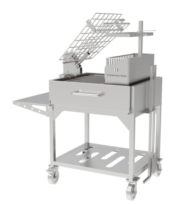 Tagwood Santa Maria Style Clamp Grill with Firebox