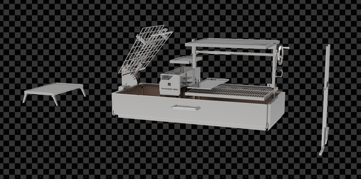 Tagwood 2XL Built-In Santa Maria Style Grill