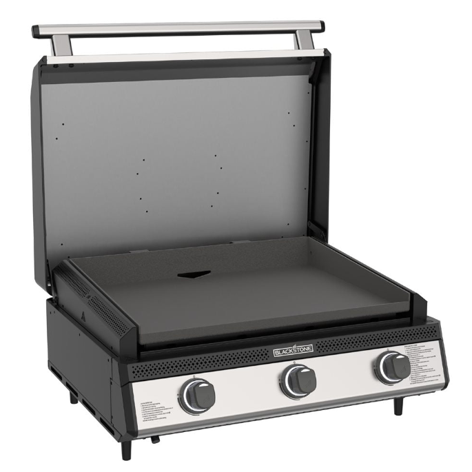 Blackstone 28” Deep Drop-In SS Griddle with Hood – Natural Gas Ready