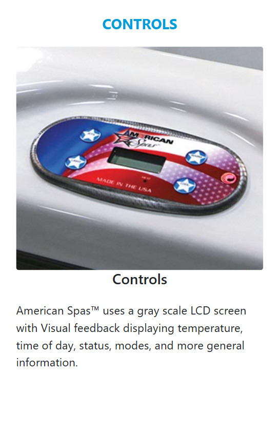 American Spas 6-Person Lounger with 45 Jets