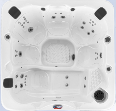 American Spas 6-Person Lounger with 45 Jets
